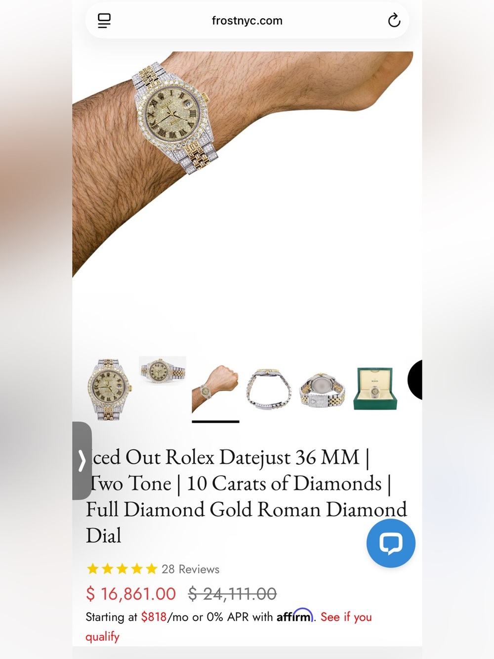 Men’s 36MM Rolex Datejust Oyster Perpetual 18K Gold & Stainless Steel Jubilee - Picture 14 of 14